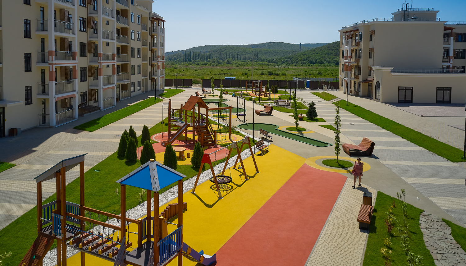 Holiday House, детская площадка